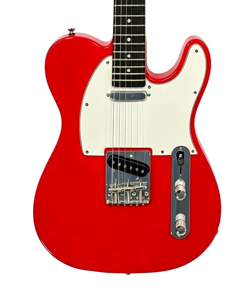 Memphis YSKG03RD Telecaster Roja Guitarra Eléctrica 1