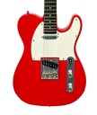 Memphis YSKG03RD Telecaster Roja Guitarra Eléctrica 1