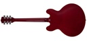 SX SEL6TRD Semicaja Transparent Red Guitarra Eléctrica 1