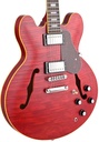 SX SEL6FOTRD Semicaja Transparent Red Guitarra Eléctrica 2