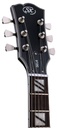 SX SEL6CTBK Archtop Transparent Black Guitarra Eléctrica 4