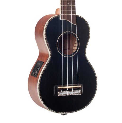 Mahalo MP1EBK Negro Ukelele Soprano Electrificado 1