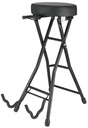 Platinum PSST3 Banqueta plegable Guitarra Con Soporte 1