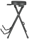 Platinum PSST3 Banqueta plegable Guitarra Con Soporte 2