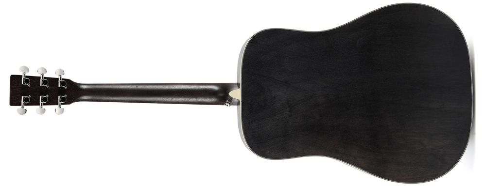 SX SD204TBK Trans Black Guitarra Acústica 1