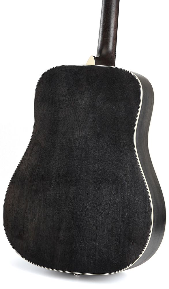 SX SD204TBK Trans Black Guitarra Acústica 3