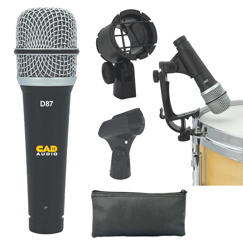 Cad Audio D87 Micrófono dinámico supercardioide para instrumentos 1