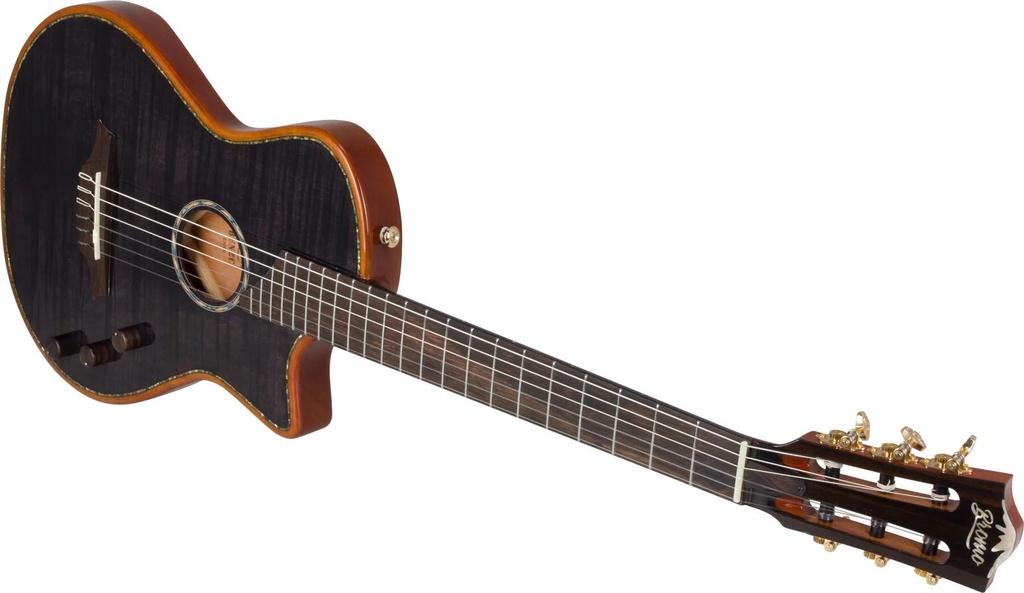 Bromo BEN2C Trans Black Guitarra Electroacústica 3