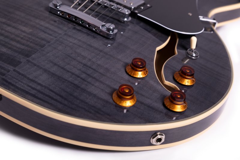 Washburn SH35TB-U Wing Series Trans Black Guitarra Eléctrica 5