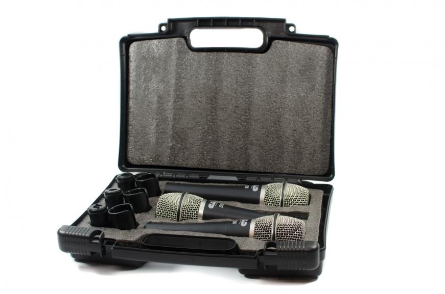 Cad Audio D38X3 3 Micrófonos Dinámicos 2