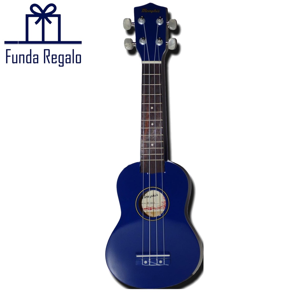 Memphis Ukelele Soprano azul
