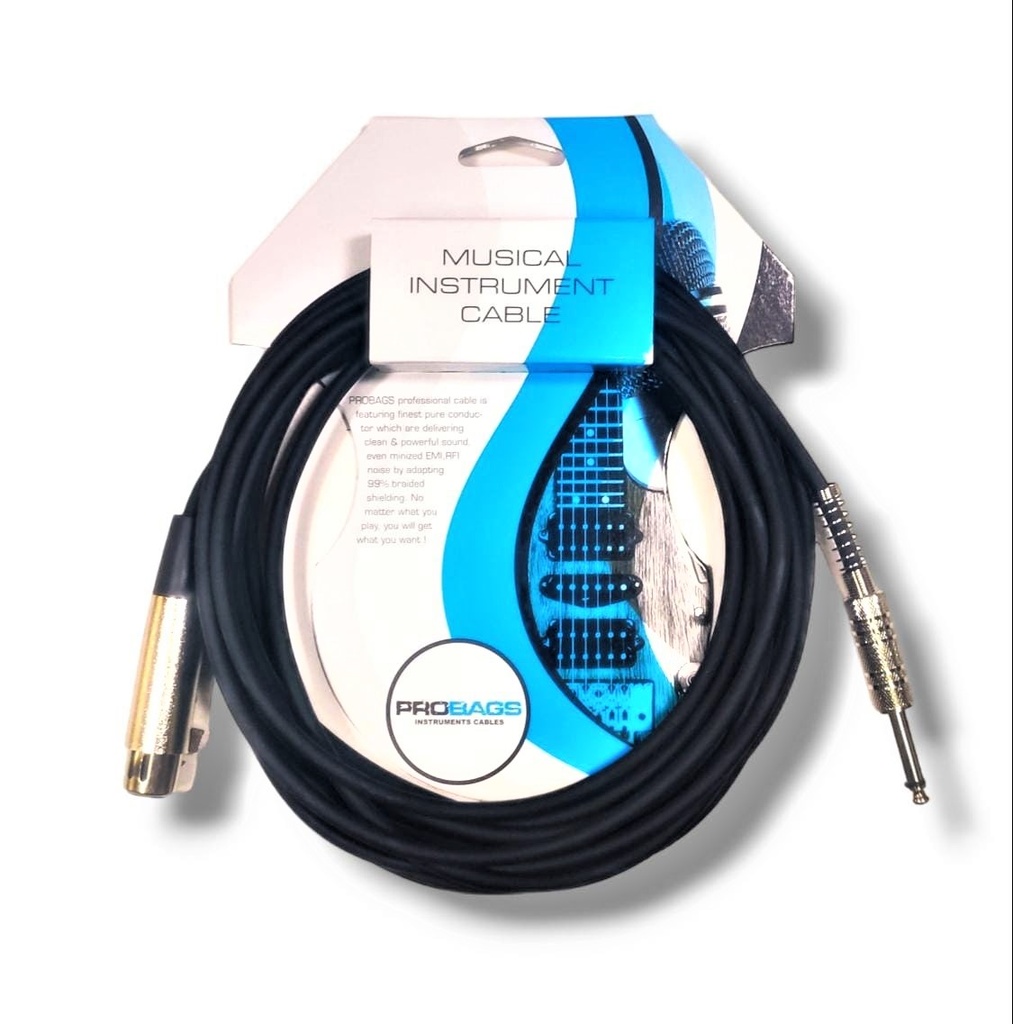 PROBAGS SE401-6F CABLE XLR/F-JACK 6 MTR
