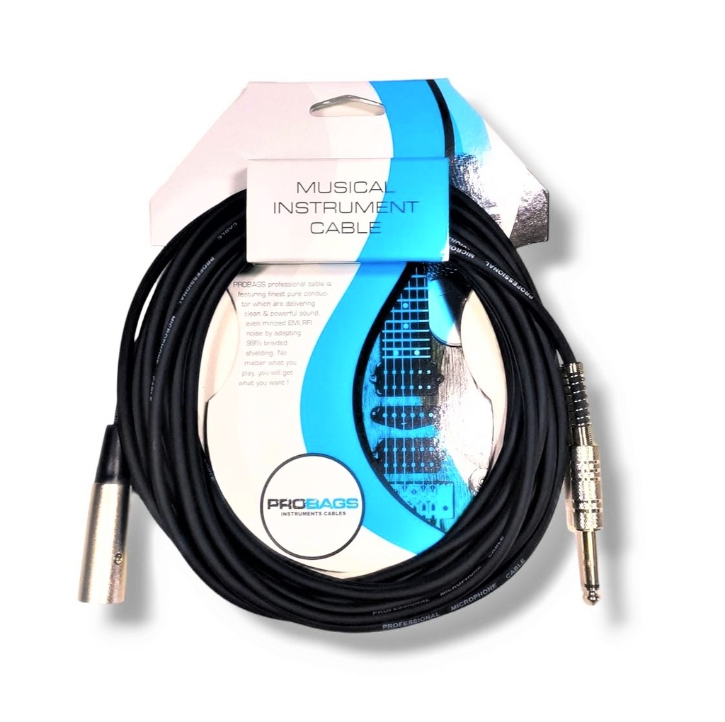 PROBAGS SE401-6M CABLE XLR/M-JACK 6 MTR