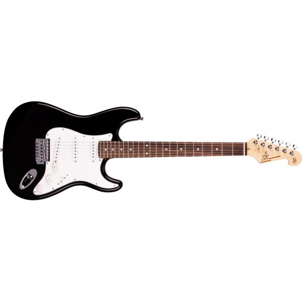 SX ED1 Guitarra electrica strato BK