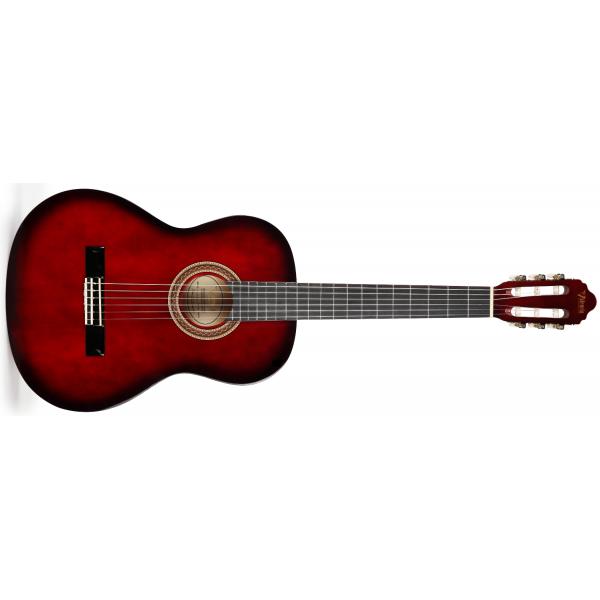 Valencia VC104RDS Guitarra Clásica Roja