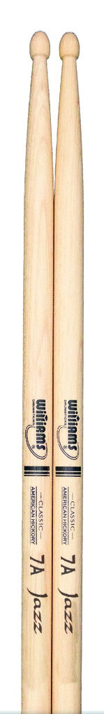 Williams WCL-7A Model Jazz Classic Series American Hickory 
