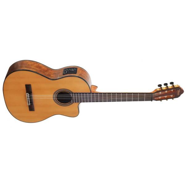 Valencia VC574CE Guitarra Clásica Electrificada Natural