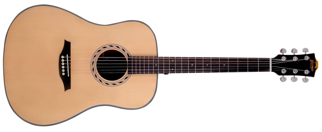 Bromo BAB1 Guitarra Acústica Blanc Series
