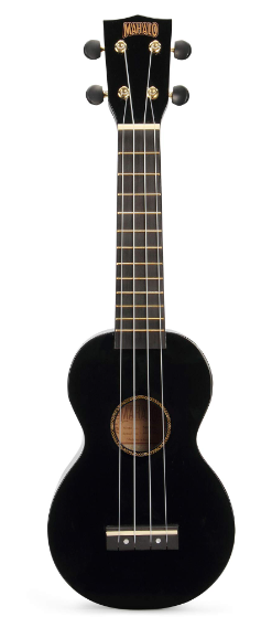 Mahalo MR1BK Ukelele Soprano Negro con Funda