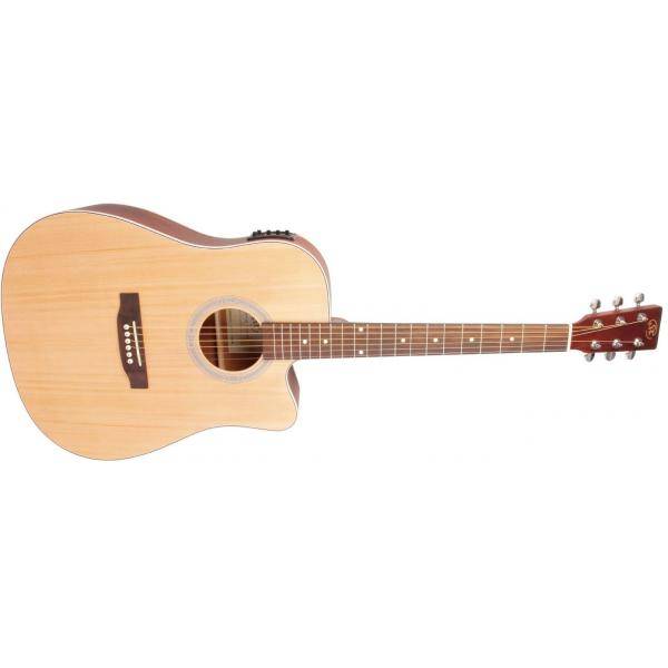 SX SD204CE Guitarra electroacustica Natural