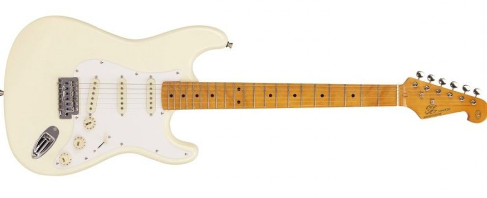 SX ST 57 GUITARRA ELÉCTRICA BLANCA