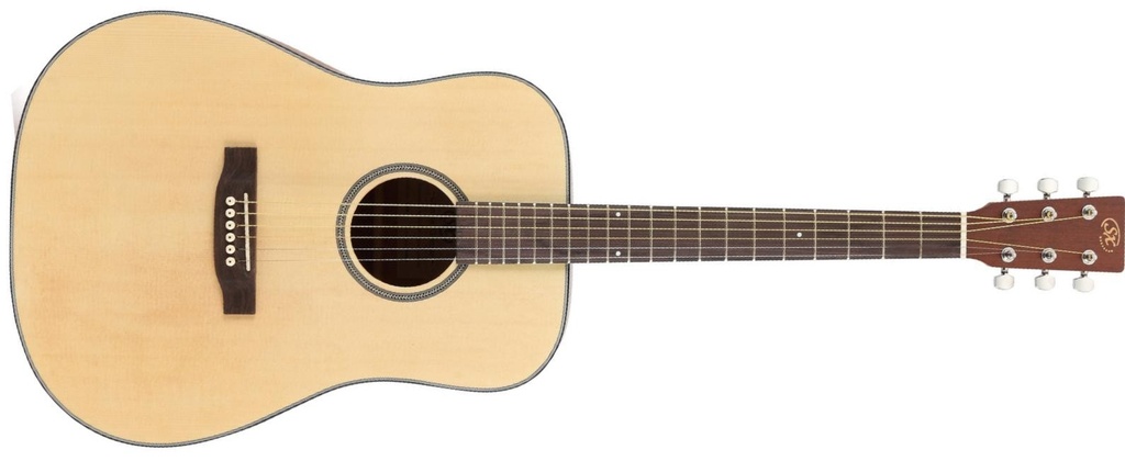 SX SD304 Guitarra Acústica Natural