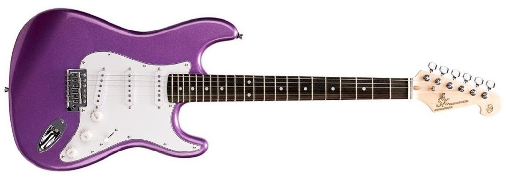 SX ED1 Guitarra Eléctrica Purple