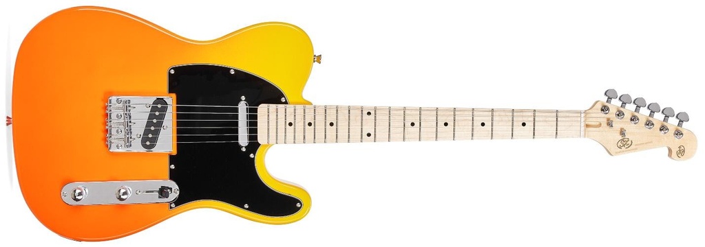 SX SEM2BF Guitarra Eléctrica Burning Fire