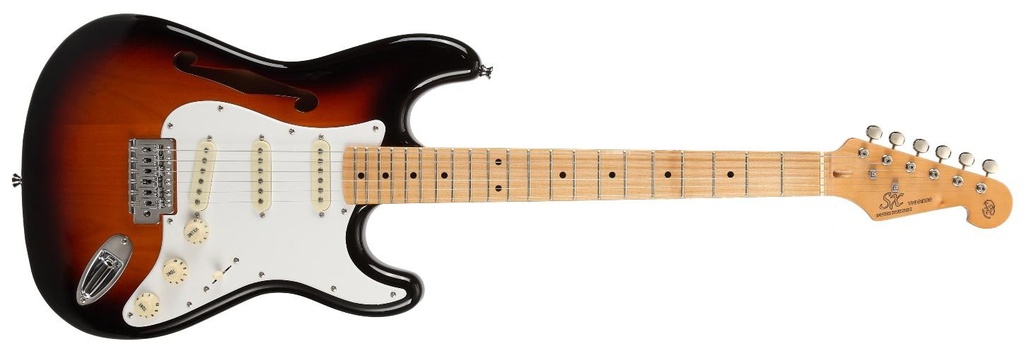 SX SSTH Alder Guitarra Eléctrica 3 Tone Sunburst