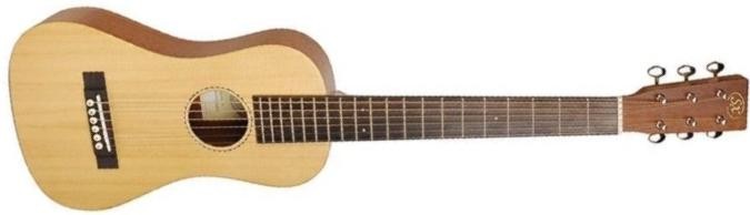 SX TG1 Guitarra Traveller Natural Electrificada