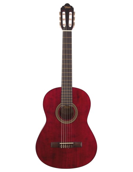 Valencia VC204TWR Guitarra Clásica Transparent Wine Red