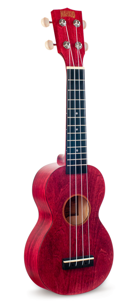 Mahalo ML1CR Ukelele Soprano Serie Island Cherry Red con funda