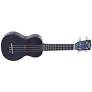 Mahalo MK1TBK Kahiko Ukelele Soprano Trans Black