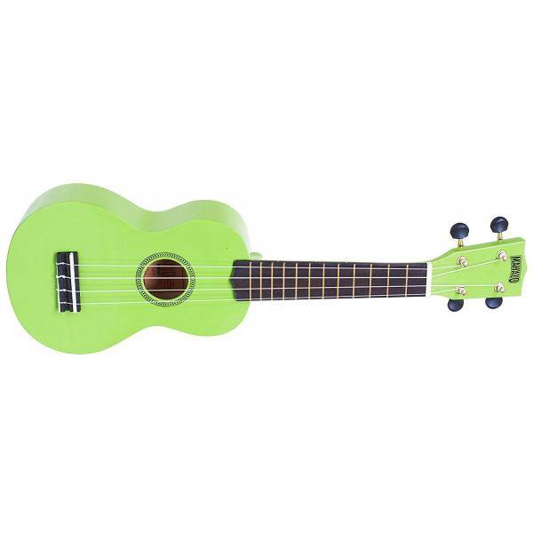 Mahalo MR1GN Ukelele Soprano Verde con Funda