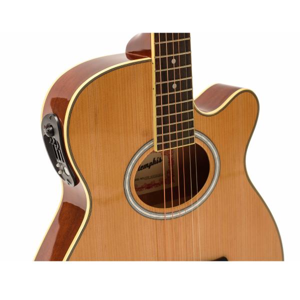 MEMPHIS A95SCETMN Guitarra Electroacústica Flat