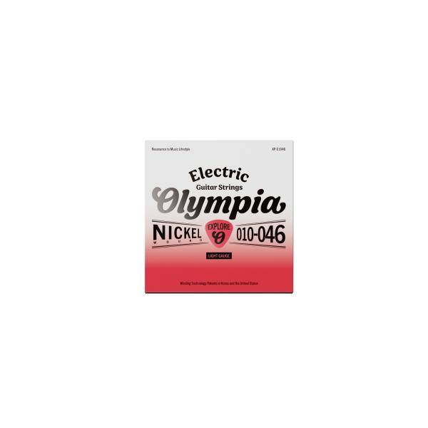 Olympia Explore Electric Guitar Strings, Nickel Wound, 010-046