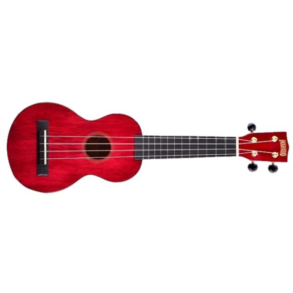 Mahalo MH1TWR Transparent Wine Red Ukelele Soprano