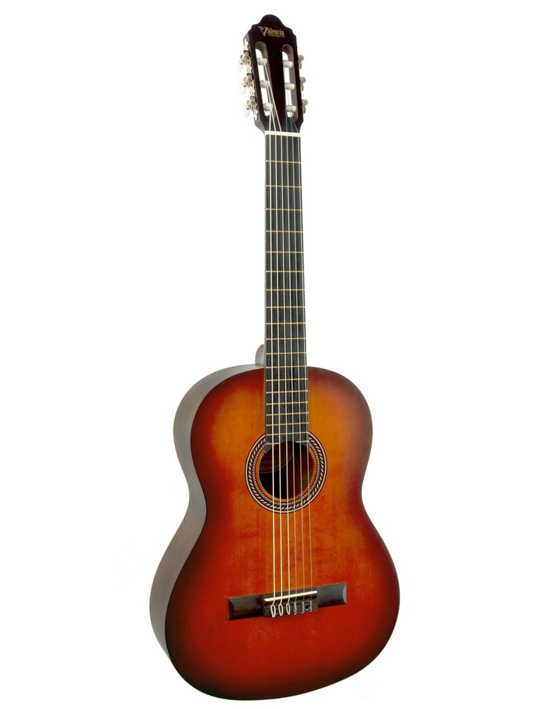 Valencia VC204CSBT Guitarra Clásica Transparent Sunburst