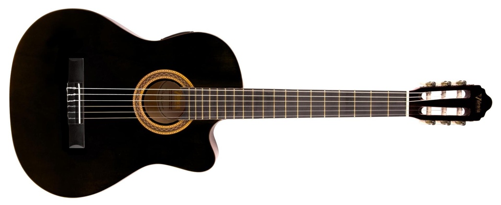 Valencia VC104Cv Negro Guitarra Electroclásica