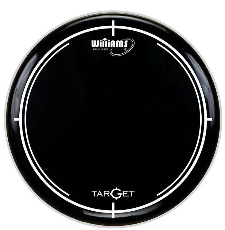 Williams WB2-18BD Double Ply Black Oil Target Series 18" Bass Drum 