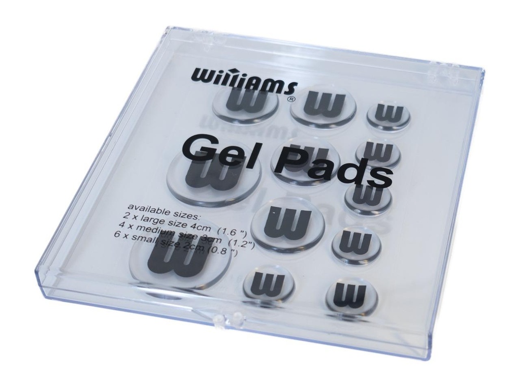 Williams WGP-CL Willams Gel Pads Pack - Clear Color