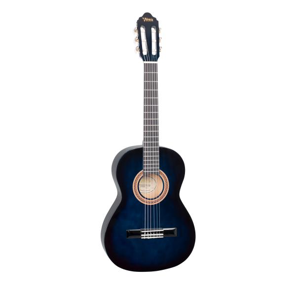 Valencia VC103BUS Blue Burst Guitarra Clásica 3/4