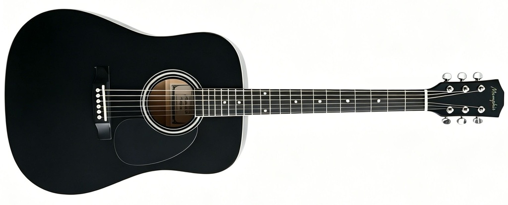 Memphis FT904BK Guitarra Acústica Negra