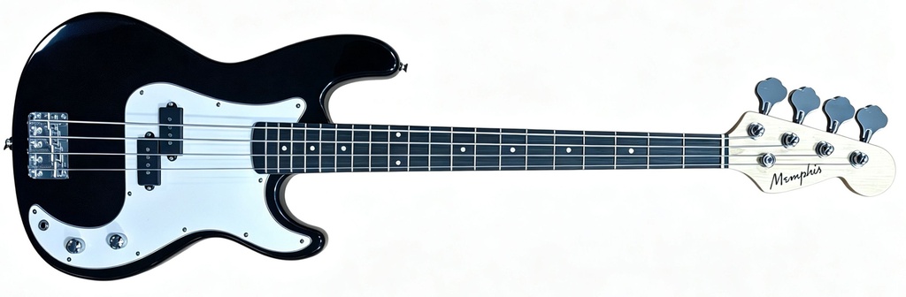 Memphis YSKB01BK Negro Bajo Eléctrico