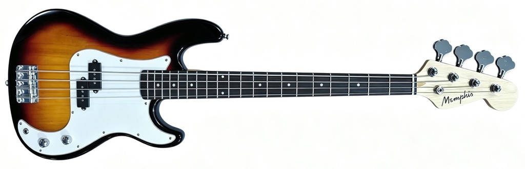 Memphis YSKB01SB Sunburst Bajo Eléctrico