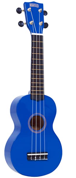 Mahalo MR1BU Ukelele Soprano Azul con Funda