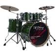 Odery EQ220 Batería Equalizer Lacquer Emerald Green