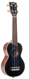 [maha-MP1BK] Mahalo MP1BK Ukelele Soprano Black con Funda