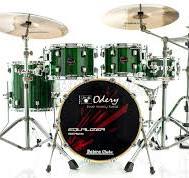 [ODER-EQ.180L-EGT] Odery EQ180 Batería Equalizer Lacquer Esmerald Green Trees