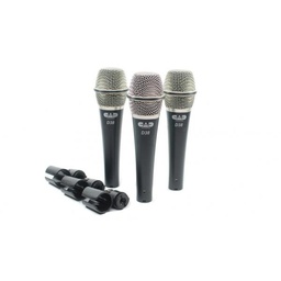 [CADA-D38X3] CAD AUDIO D38X3 3 Micrófonos Dinámicos